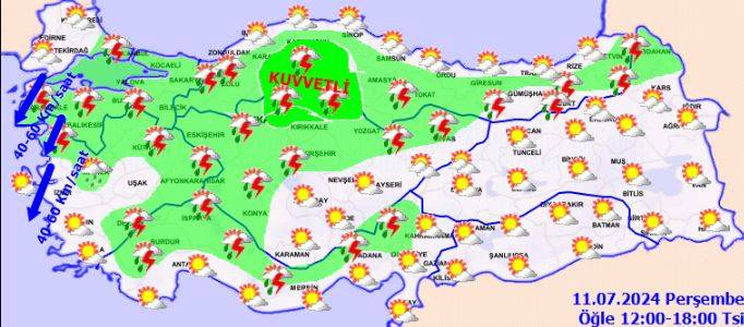 Kuvvetli sağanak geliyor! Meteoroloji 3 ili ‘dikkatli olun’ diyerek uyardı 32